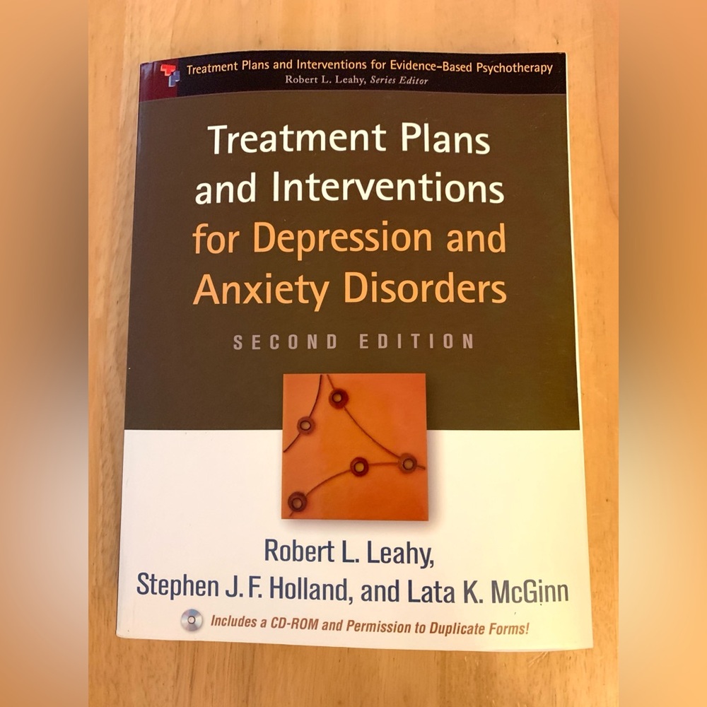 Treatment Plans and Interventions for Depression and Anxiety Disorders Second Ed